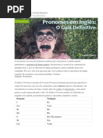Pronomes Em Inglês