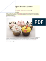 Diseños Cupcakes (Internet)