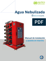 Agua Nebulizada - Microaqua-Manual
