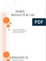 Report: R II&: Egion CAR
