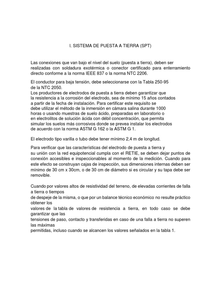 STP | PDF | Electrodo | Resistencia Eléctrica y Conductancia