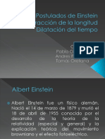 Postulados de Einstein