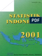 Statistik Indonesia - 2001