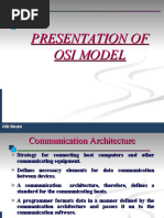 Presentation of Osi Model