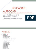 Materi Training Dasar 2D AutoCAD - 1 - 2