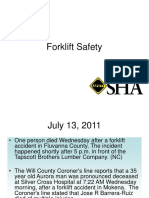 Forklift Safety: Draft 7 27 2011