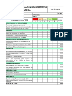 Evaluación de Desempeño