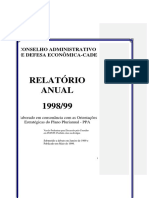 Relatório Anual 98-99 - 10-05-99