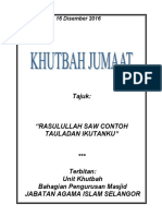 Khutbah BM