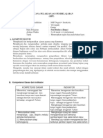 Rencana Pelaksanaan Pembelajaran