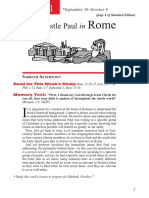 4th Quarter 2017 Lesson 1 Teachers Edition The Apostle Paul in Rome