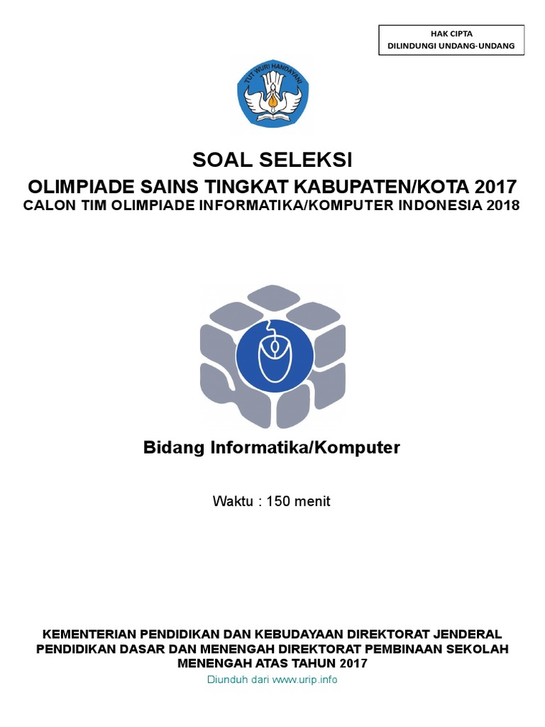 Arsip Soal Osk Informatika 2025