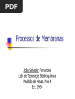 Aula de Membranas 2014 (Completa)