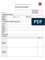 WCFC SessionPlanner