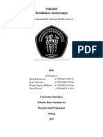 Makalah Pendidikan Anti Korupsi Kel 2