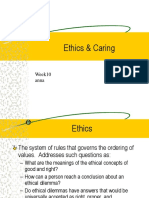 Ethics and Caring