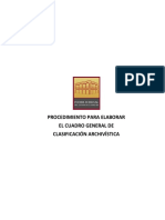 Archivistica ProcedimientoESTRUCTURA YCODIFICACION PDF