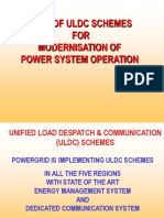Role of Uldc Schemes FOR Modernisation of Power System Operation
