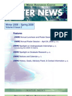 Winter 2008-Spring 2009 Water News Delaware Water Resources