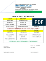 Jadwal Piket