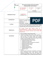 1.2 Sop Pelayanan Pasien Setelah Sampai Dipoliklinik Yang Dituju