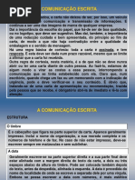 3.1.1 Regras Para Uma Comunicação Escrita Eficaz