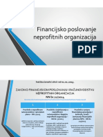 Financijsko Poslovanje Neprofitnih Organizacija