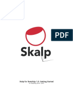 Skalp For Sketchup 1.0: Getting Started