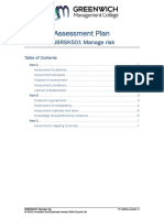 Assessment Plan