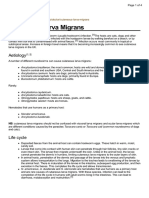 Cutaneous Larva Migrans