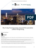 3-Day Food Journey Around Hong Kong - What You Must Definitely Eat