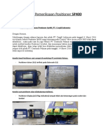 Laporan Pemeriksaan Positioner SP400