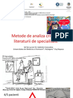 Caracostea - Metode de Analiza Critica A Literaturii de Specialitate - Bucuresti - 2015