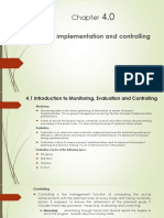 Project Implementation Monitoring and Cost Control