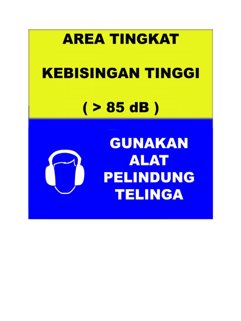 Rambu Di Kebisingan | PDF
