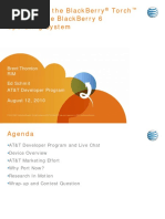 Download BlackBerry 6  Torch 9800 ATT Developer Webcast Slides by BlackBerryRockscom SN36065870 doc pdf