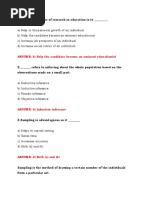 RM MCQ 1