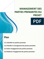 Management Des Parties Prenantes Du Projet