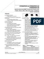 STM32F0 Data Sheet