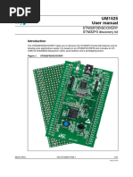 UM1525 STM32F0 Discovery Kit User Manual