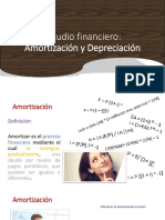 Estudio Financiero- Despeciciación y Amortización