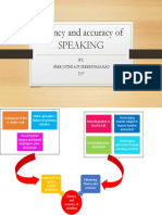 Fluency and Accuracy of SPEAKING