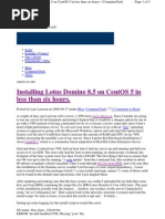 Download Installing Lotus Domino 85 on CentOS 5 in Less Than Six Hours by jbljbl SN36066427 doc pdf