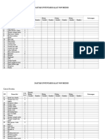 Daftar Inventaris Alat Non Medis VK