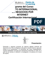 Programa Experto Internacional Negocios x Internet 2015