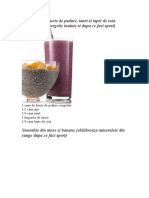 Smoothie Din Fructe de Padure