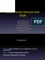 Severe Aortic Stenosis and Tavr