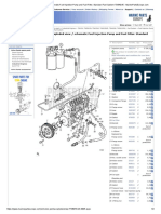 Volvo Penta Exploded View - Schematic Fuel Injection Pump and Fuel Filter. Standard Fuel System TD640VE - MarinePartsEurope