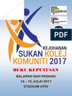 Buku Keputusan Kej BP Kolej Komuniti 2017