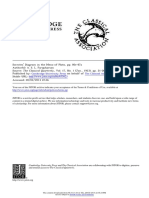 The Classical Quarterly Volume 17 Issue 1 1923 (Doi 10.2307/635623) A. S. L. Farquharson - Socrates' Diagram in The Meno of Plato, Pp. 86e-87a